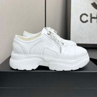 Chanel G46509 Sneakers Women in Calfskin White